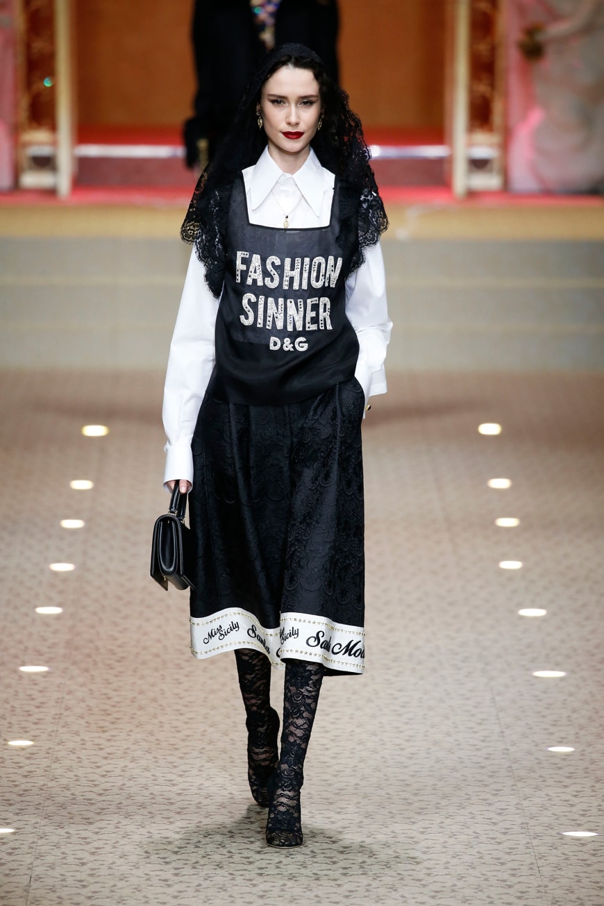 Milano Moda Donna Autunno/Inverno 2018/19 Dolce & Gabbana