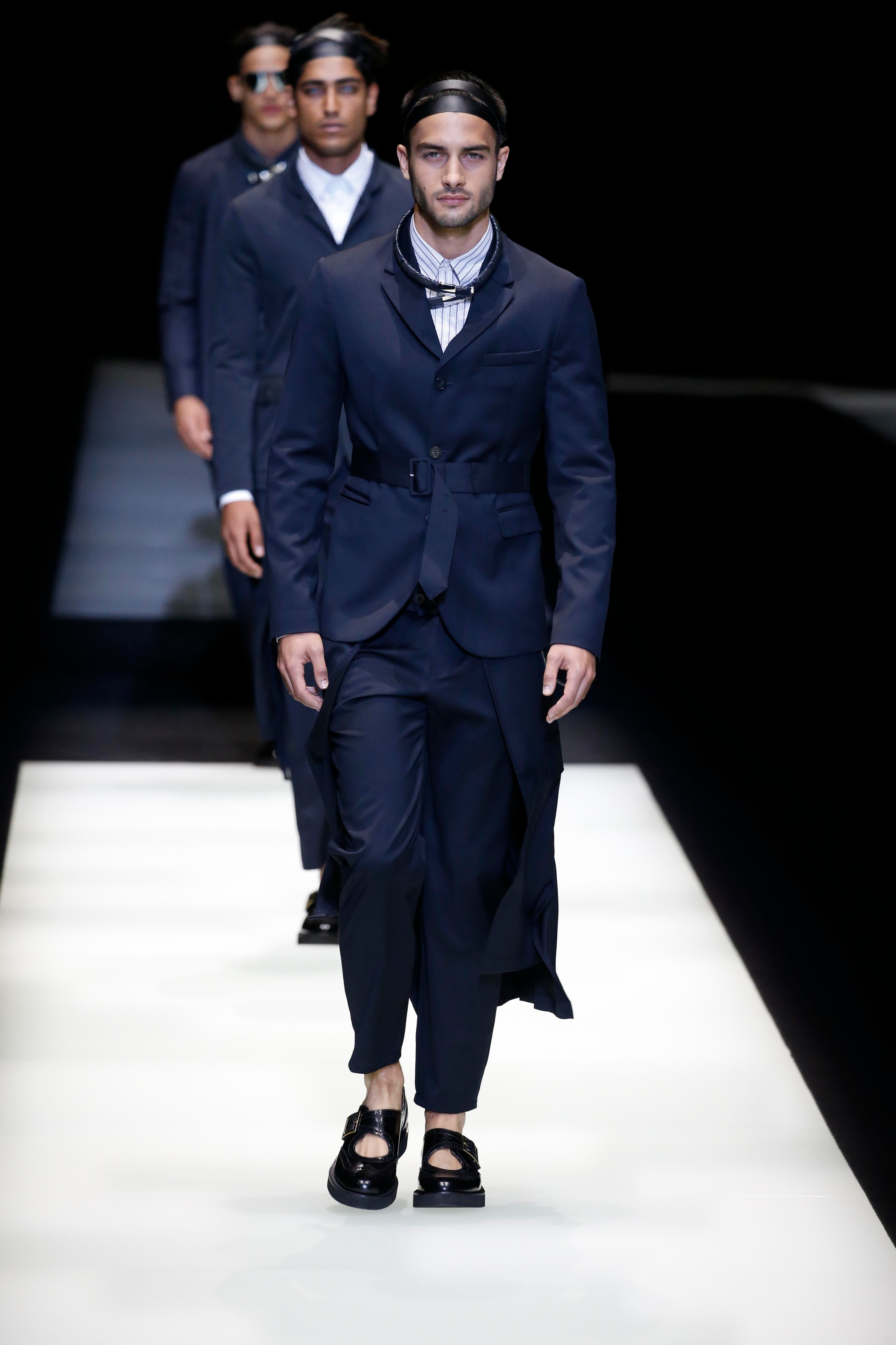 Milano Moda Uomo Primavera/Estate 2018 Emporio Armani