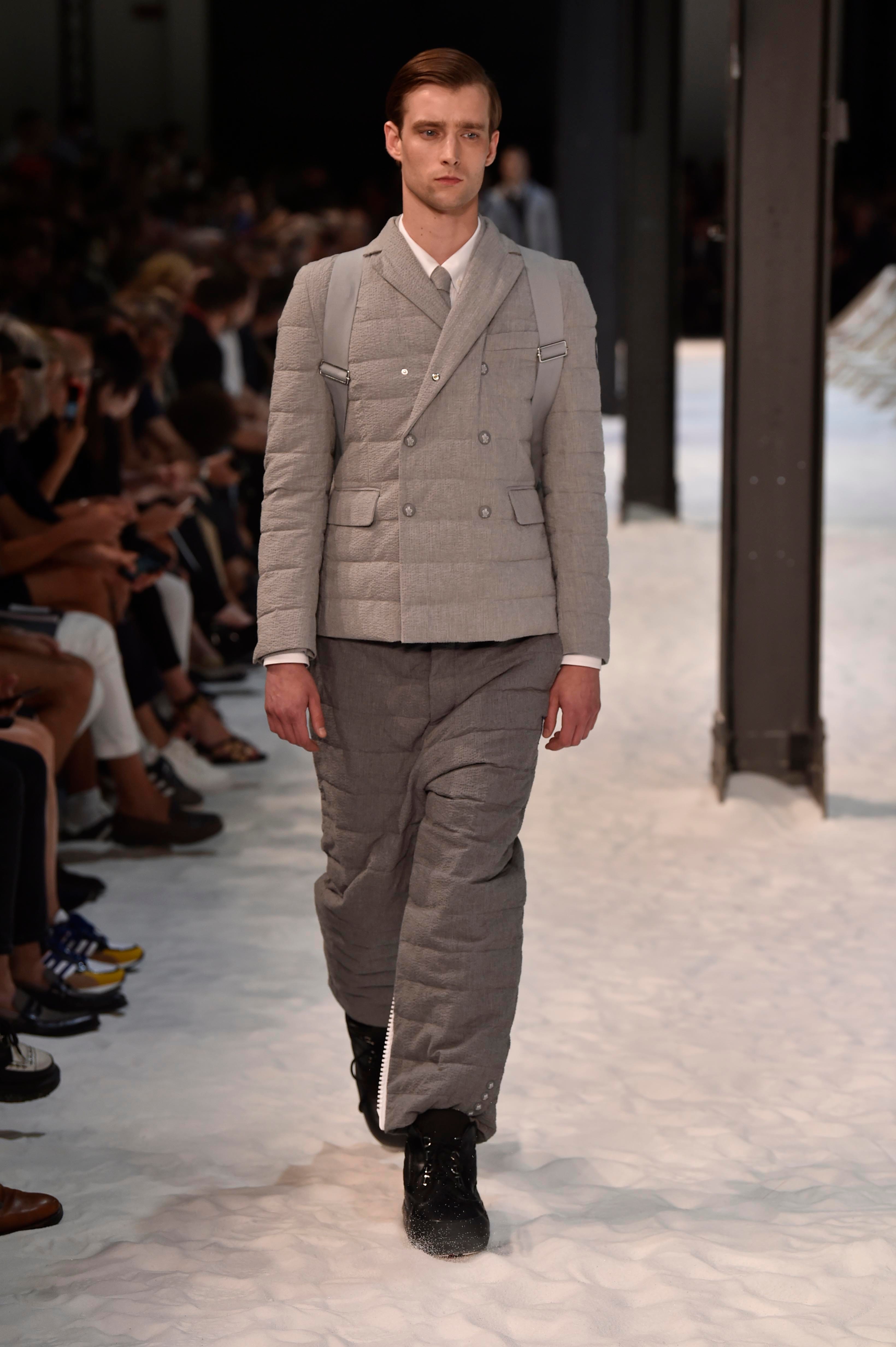 Milano Moda Uomo Primavera/Estate 2018 Moncler Gamme Bleu