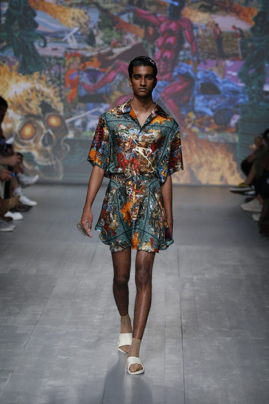 London Collections Men's Primavera/Estate 2019 Edward Crutchley