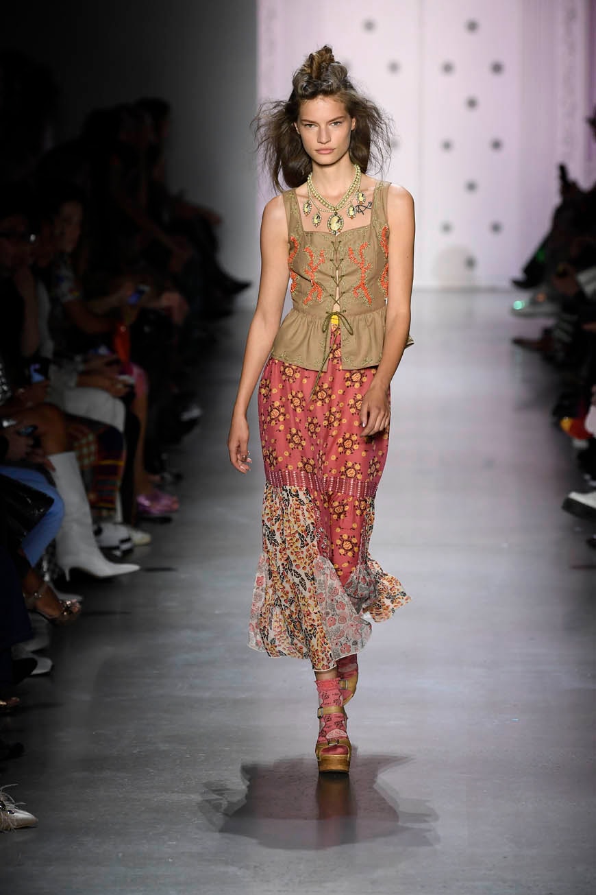 New York Fashion Week Primavera/Estate 2020 Anna Sui