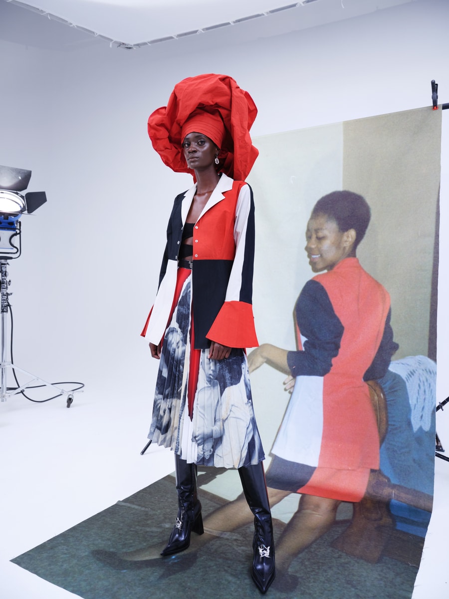 Paris Fashion Week Primavera/Estate 2022 Thebe Magugu
