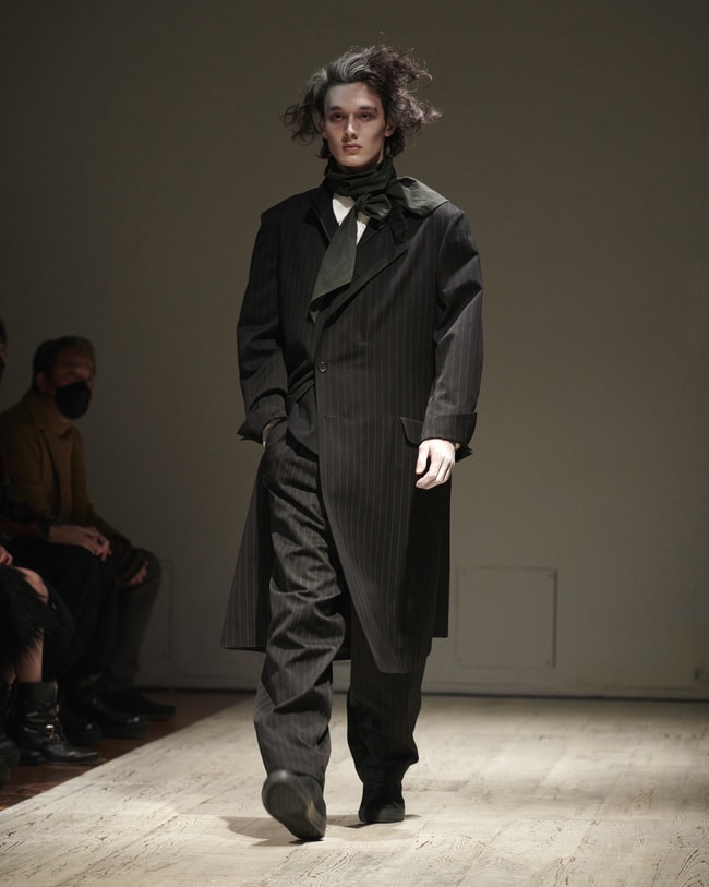 Paris Fashion Week Hommes Autunno/Inverno 2022/23 Yohji Yamamoto