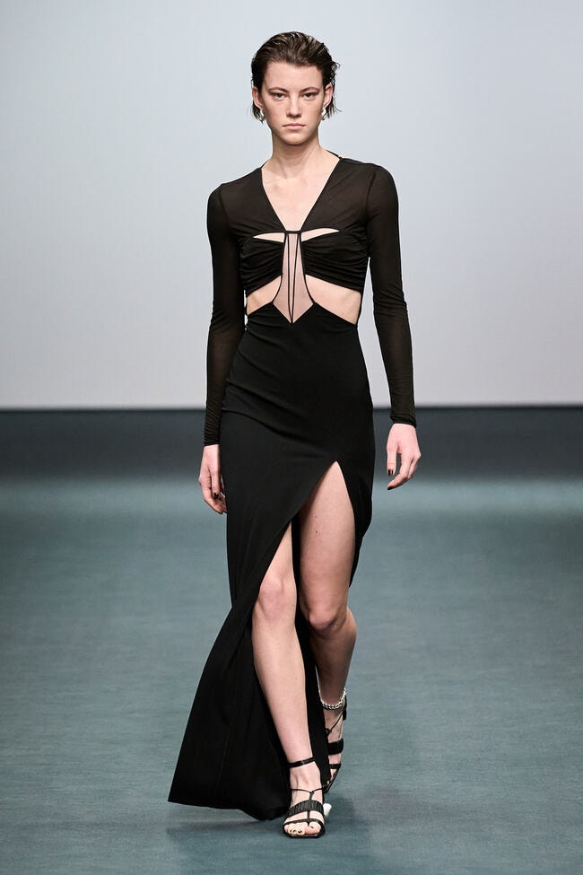 London Fashion Week Autunno/Inverno 2022/23 Nensi Dojaka