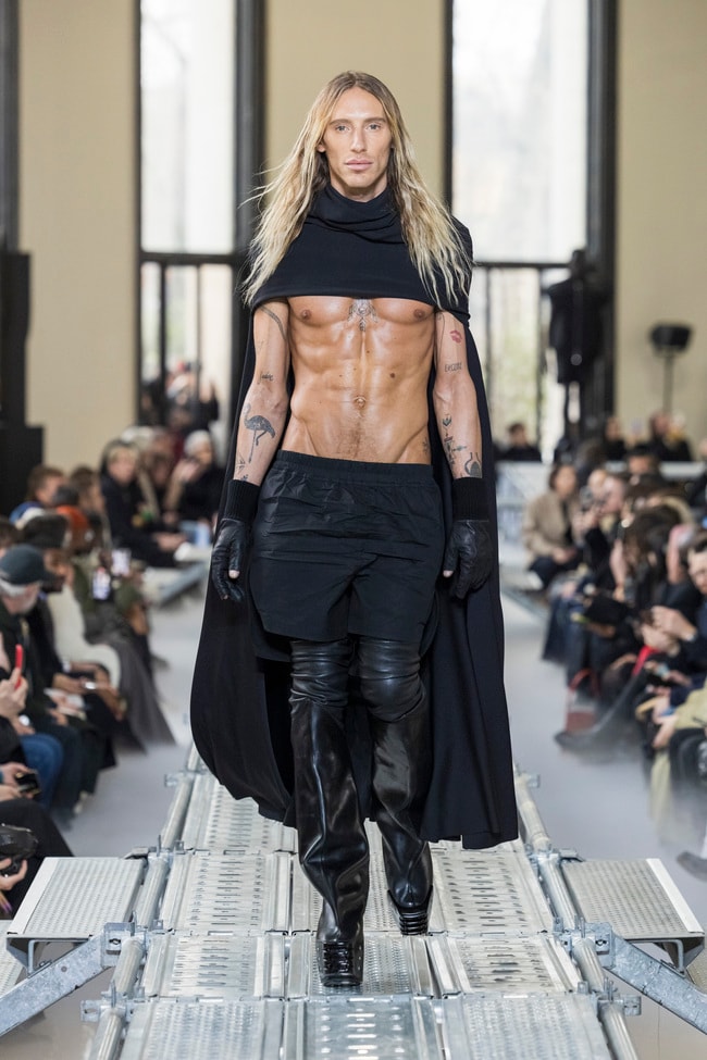 Paris Fashion Week Hommes Autunno/Inverno 2023/24 Rick  Owens