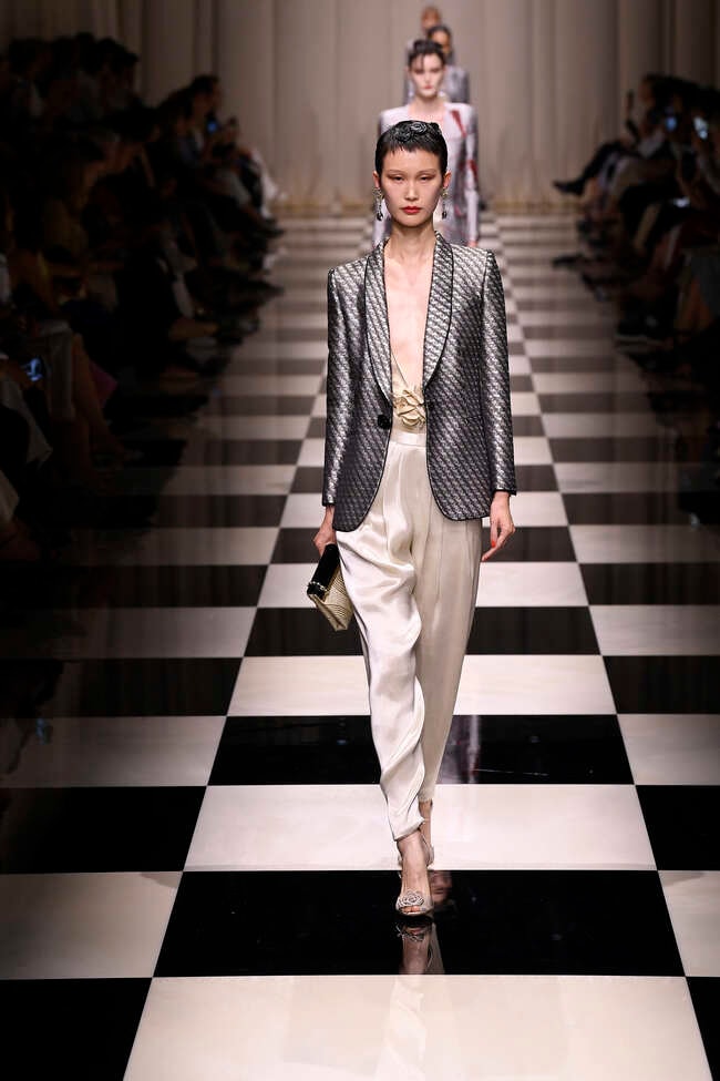 Paris Haute Couture Autunno/Inverno 2023/24 Giorgio Armani Privé
