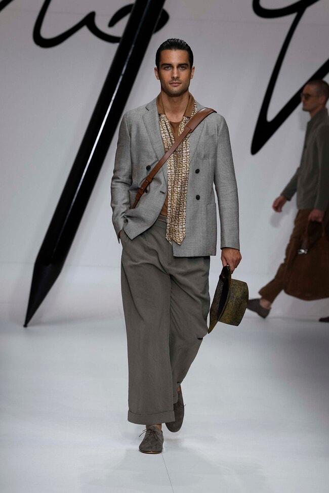 Milano Moda Uomo Primavera/Estate 2024 Giorgio Armani