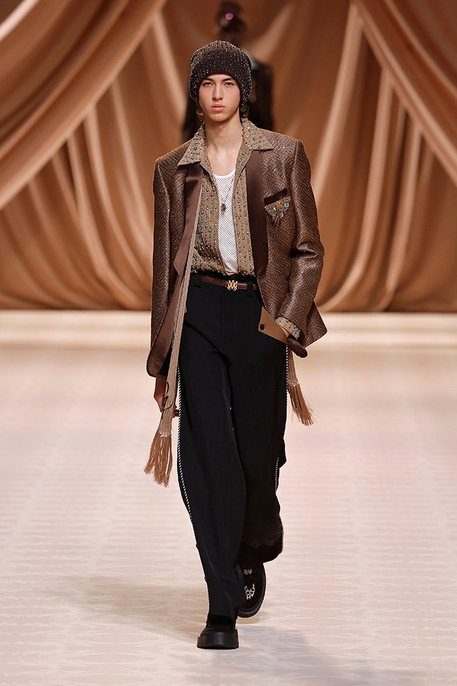 Paris Fashion Week Hommes Autunno/Inverno 2024/25 Amiri