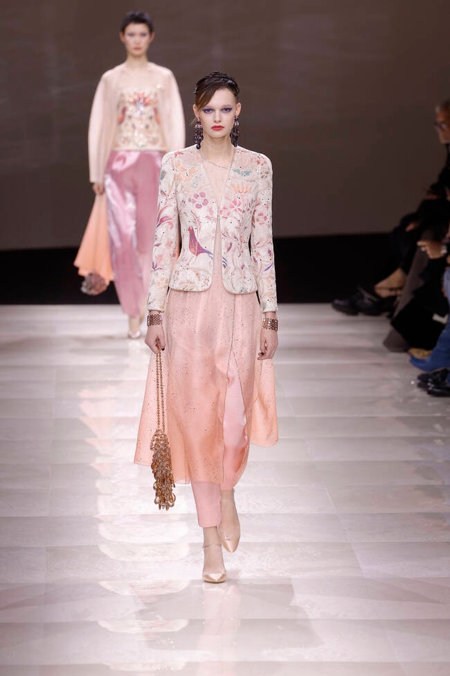 Paris Haute Couture Primavera/Estate 2024 Giorgio Armani Privé