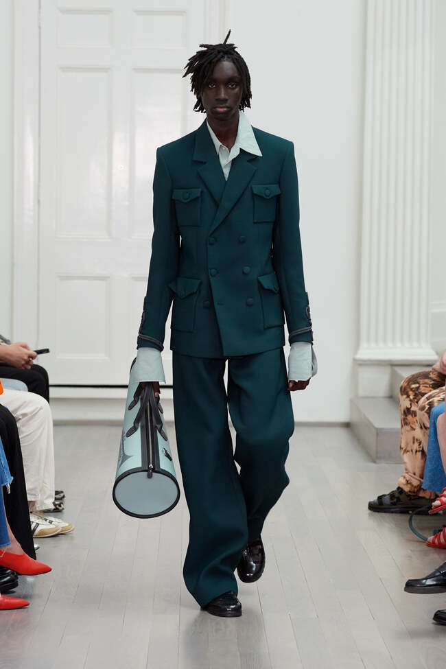 London Collections Men's Primavera/Estate 2025 Denzil Patrick
