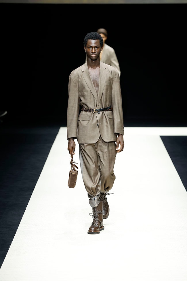 Milano Moda Uomo Primavera/Estate 2025 Emporio Armani